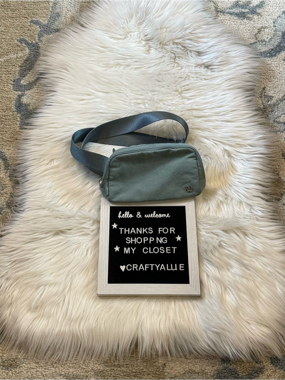 Lululemon Everywhere Belt Bag *1L in Tidewater Teal
